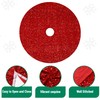 Mr. Pen- Christmas Tree Skirt, 36 inch, Red Sequin Tree