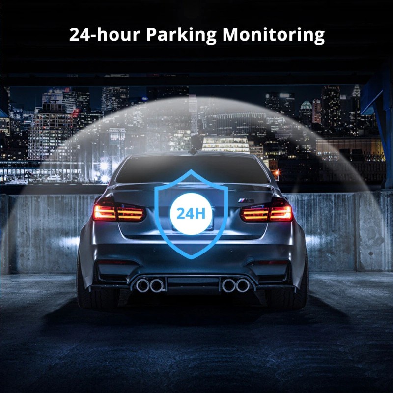 AZDOME 3" 2K Dash Cam WiFi Car Camera Parking Mode