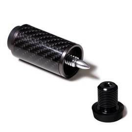 OKKO Carbon Fiber Billiard Pool Cue Extension with Bumper for Predator Pool Cues (2.25 inches)