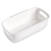 HEMOTON Rectangular Strainer, Fruit Vegetable Washing Basket, 2 in 1