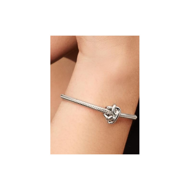 Infinity Knot Charm 925 Sterling silver Beads