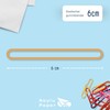 RAYLU PAPER - Elastic Rubber Bands Office Made of 100%