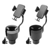 2 in 1 Car Cup Holder Expander Adapter Phone Holder