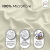 Rohi Single Fitted Sheet 100% Microfibre – 16'' (40cm) Extra
