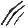 3 wipers Replacement for 2013-2016 Mazda CX-5, Windshield Wiper Blades Original Equipment Replacement - 24"/18"/14" (Set of 3) U/J HOOK