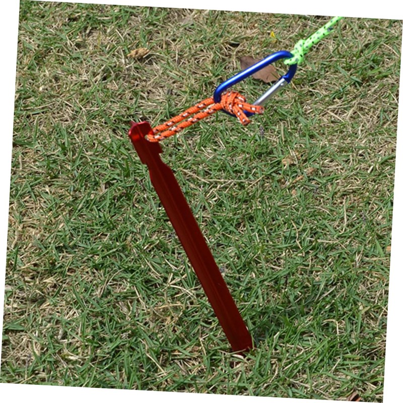 Mipcase Tent Nails Durable Lightweight Camping Pegs with Easy Pull