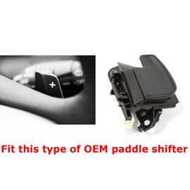 iJDMTOY Sports Red A-Spec Style Aluminum Larger Paddle Shifter Extension Compatible with Acura 2013-20 MDX, 2013-22 ILX, 2013-16 RDX, 2015-20 TLX, 2009-14 TSX