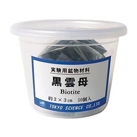 Laboratory Mineral Materials (Case Included) Black Mica /3-656-02