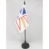AZ FLAG Newfoundland and Labrador Table Flag 15 x 10