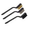 HAICN 3Pieces Fish Tank Cleaning Brush Copper Wire Replaceable Fish