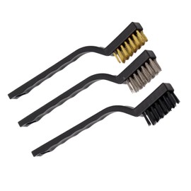 HAICN 3Pieces Fish Tank Cleaning Brush Copper Wire Replaceable Fish Tank Scrubber Fish Tank Accessories for Aquariums Home