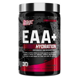 Nutrex Research EAA + Hydration Fruit Punch, 1 unit, 390g / 뉴트렉스리서치 EAA + 하이드레이션 프루트 펀치, 1개, 390g