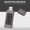 32GB 256-bit Encrypted USB Drive Password Secure Flash Drive USB3.0