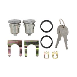 MOTOKU 2 PCS Door Lock Cylinder for Chevy Truck C10 C20 C30 1500 2500 3500 SUV Blazer Jimmy Suburban Van Apollo Century Electra Lesabre Ventura Tempest Sunbird Phoenix Grand Prix