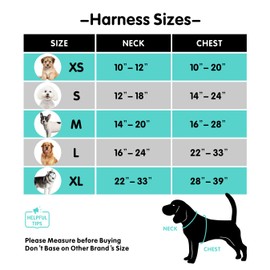 PoyPet Reflective Soft Breathable Mesh Dog Harness Choke-Free Double Padded Vest with Adjustable Neck and Chest