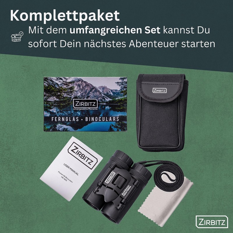 Binoculars HD - Small and Compact Mini Binoculars