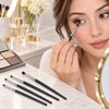 4-Piece Precision Eye Makeup Brush Set for Detailed Looks –