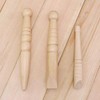 Portable Wooden Multi-purpose Acupressure Stick (3p) / 휴대간편 원목 다용도 지압봉 멀티 마사지봉 (3p)