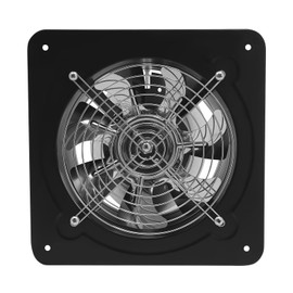 Giciashop 8" Exhaust Fan, 110V Wall Mounted Low-noise Vent Fan with Backdraft Damper, 2600r/min, 80W High Velocity Ventilation Fan for Kitchens, Workshops, Basements