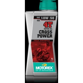 MOTOREX CROSS POWER 4T 10W50 1LT 10/CASE 198401