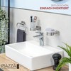 bremermann Piazza Bathroom Series Soap Dish, Matt Stainless Steel &