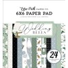 Echo Park Double-Sided Paper Pad 6 x 6 Inch Wedding