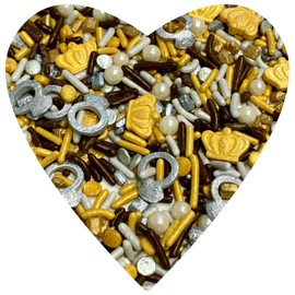 COOL MOM SPRINKLES Pirates Treasure Sprinkles (4 oz.) – Pirate Themed Birthday Sprinkles for Decorating Cakes, Cupcakes, Cookies & Desserts – Mixed in the USA/Gluten-Free