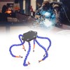 Flexible Arm Workbench 6‑Arm Clamp Aluminum Alloy Welding Table Assembly