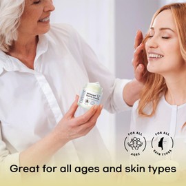 Luxvez Beef Tallow for Skin – Whipped Tallow Face Moisturizer, Deep Hydration & Nourishment for All Skin Types, Beef Tallow Face Moisturizer, Unscented, 4 Oz