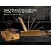 SYOKAMI Steak Knives Set of 6 with Drawer Organizer, 4.8