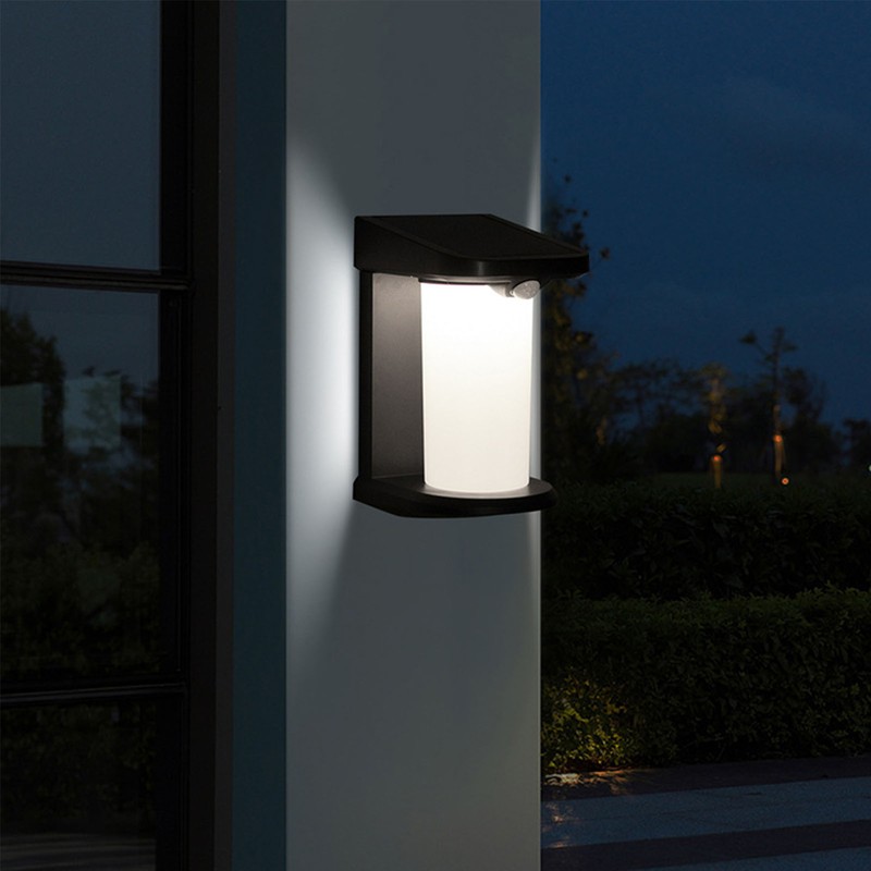 Motion Sensor Outdoor Lights Waterproof 120 Degree Sense Angle Solar