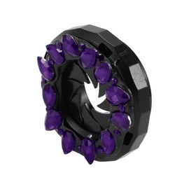 VekAuto Car Push Start Button Cover, Engine Push Button Protection Cover Universal for Car Stylish ABS 5cm Purple