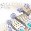 Electric Claw Head Massager with Heating 4 Modes Red LED
