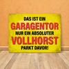 Trendaffe Jigsaw Puzzle – Metal Message Plaque A Full A