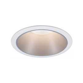 Paulmann Cole Coin Recessed Spotlight 3 Levels Dimmable Diameter 88 mm 1 x 6.5 W 460 Lumen IP44 Splashproof Protection 2700 Kelvin Recessed Light