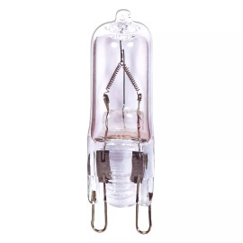 Satco S3544 S4621 Clear Dimmable Bulb 35T4/G9/CL 35W 120V T4 Bi-Pin 2-Pin G9