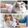 Vinabo Cat Brush,Dog Brush Cat Grooming Comb,Self Cleaning Pet Slicker