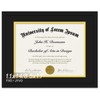 Fxojyvo Black 11x14 Diploma Frame, Display Document 8.5 x 11