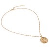 White Zircon Women Necklace Snake Pattern Electroplated Fashionable Female Pendant
