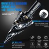 Four Spiral Flute M35 Step Drill Bit Set 1/8"-1"(9 Sizes),