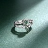 Cujiesp Moss Agate Engagement Ring Set (9)