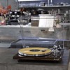 Turntable Record Player Wireless Output Vinyl Players Aluminium Platter and