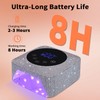 Kikugu Cordless UV LED Nail Lamp,72W Rechargeable UV Light for