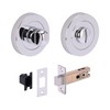 HANDLEZONE® Bathroom Toilet Door Thumb Turn and Release Deadbolt Kit