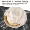 2 Pcs Banneton Liner, Bread Proofing Basket Cloth Liner, Universal