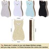 8 Pieces Cat Shape Kitchen Sponge Set Sink Double-Sided Cleaning