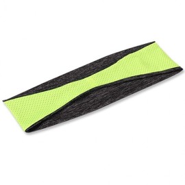 EA Workout Headband Sports Sweat Absorption Headband Neon Gray 2ea
