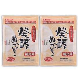 Mitake Fermented Bran Refill, 8.8 oz (250 g) x 2 Packs