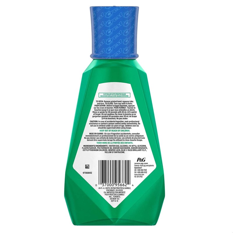 (2-Pack) - Crest Scope Mouthwash - Classic - 33.8 oz