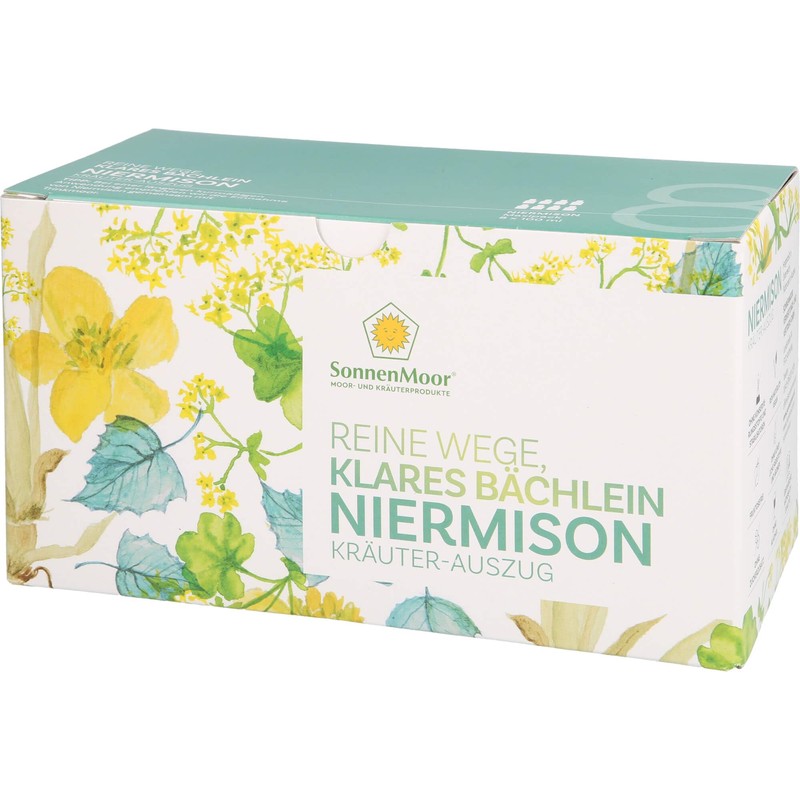 SonnenMoor Niermison Herbal Extract 8 x 100 ml - Pure